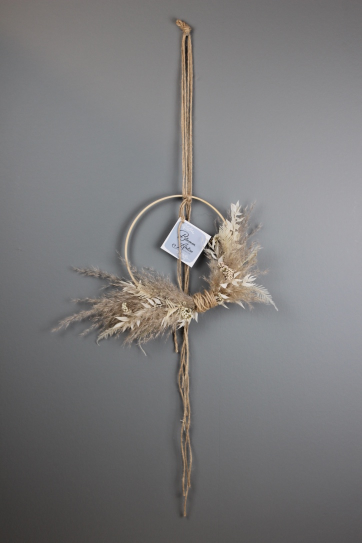 Trockenblumenring Janne klein