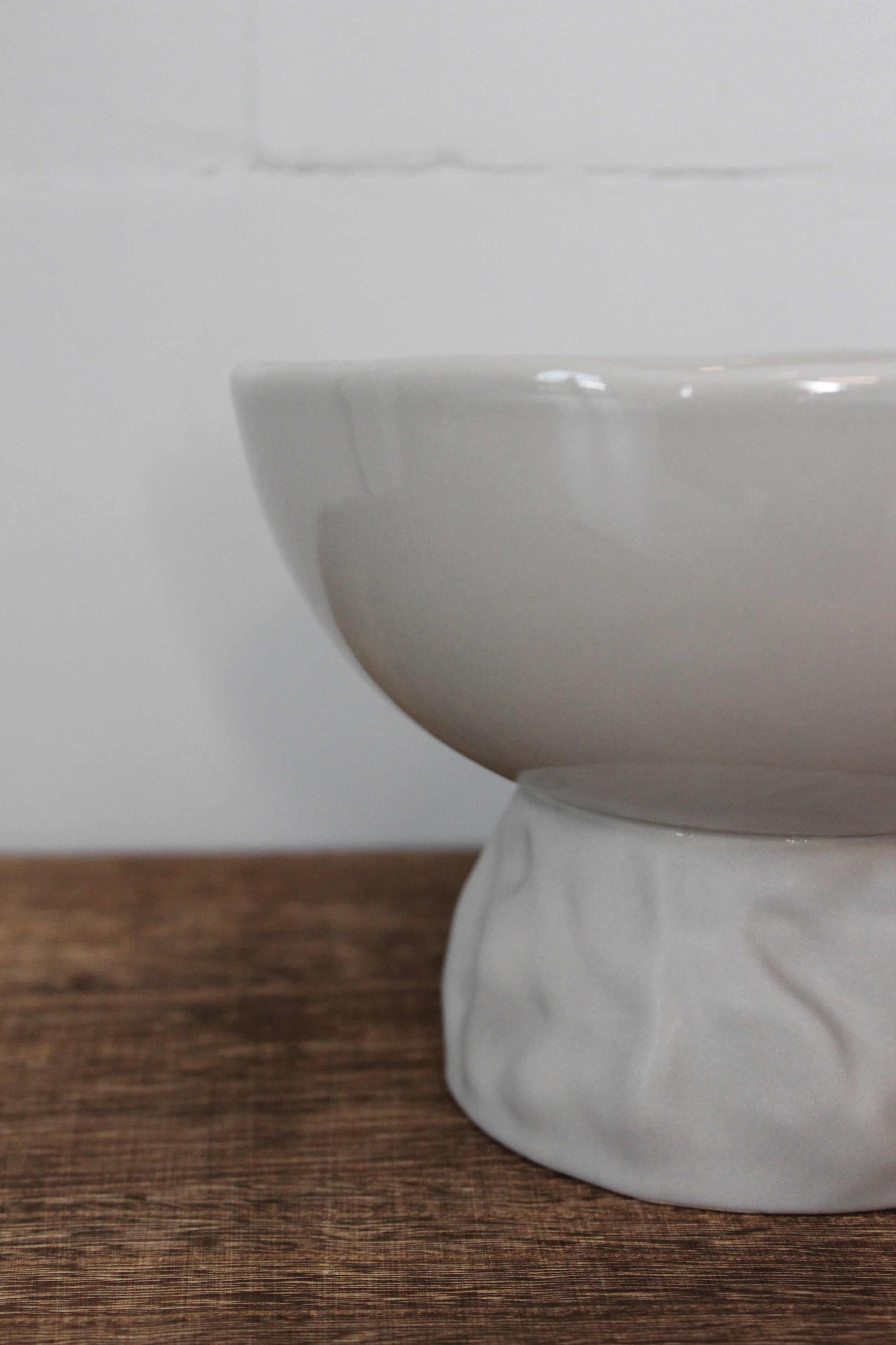 Schale Vince groß - greige