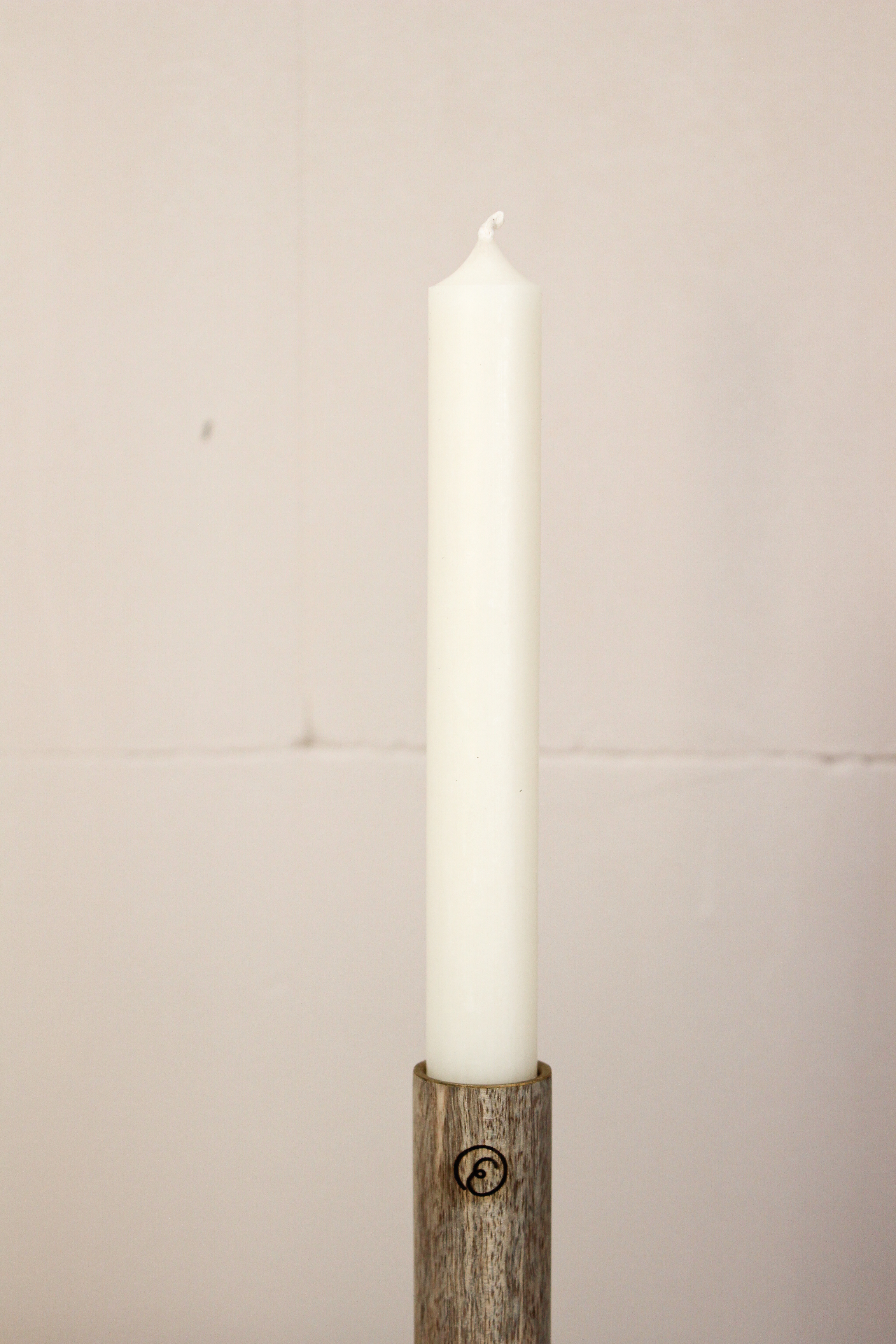 Stabkerze Yva klein - Elfenbein